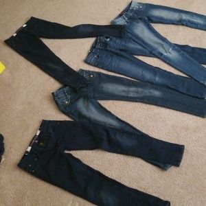 5 pair girl jeans